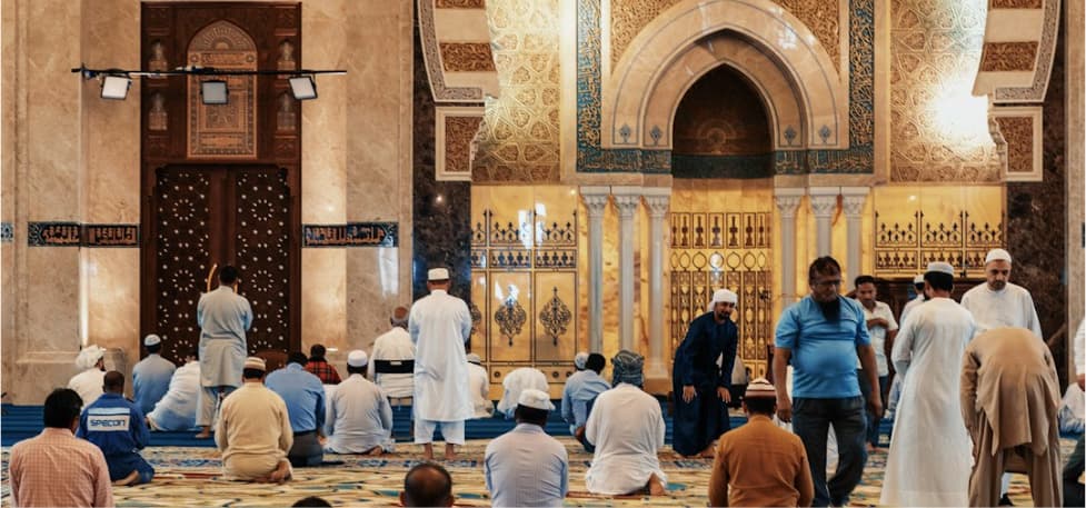 Community prayer gathering